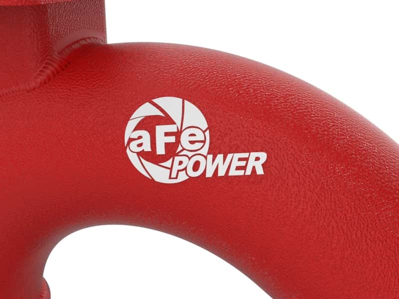 aFe — AFE 2018-2020 Kia Stinger 19-22 G70 BladeRunner 3in Aluminum Hot Charge Pipe Red
Hot Charge Pipe - view 3