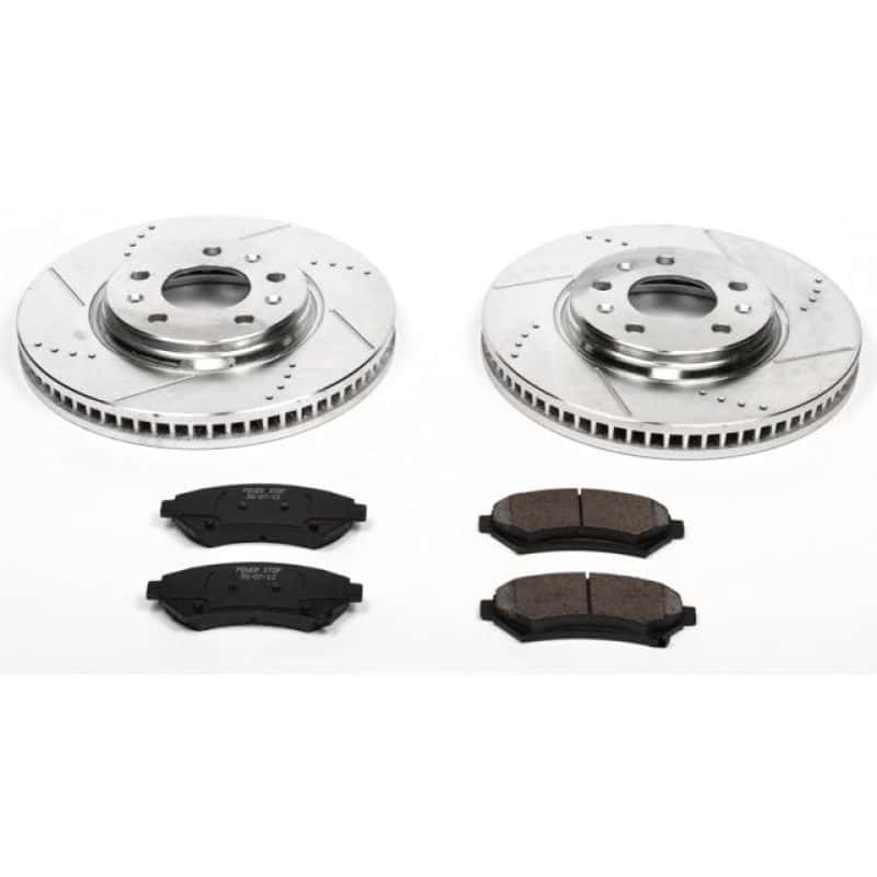 PowerStop — Power Stop 2004 Cadillac Seville Front Z23 Evolution Sport Brake Kit - view 1