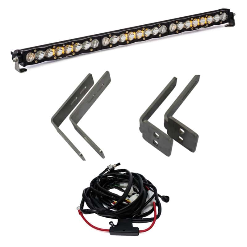 Baja Designs — Baja Designs 11-16 Ford Super Duty S8 Series 30in Grille LED Light Bar Kit - view 1