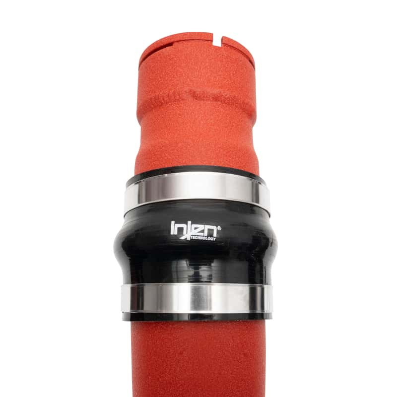 Injen — Injen 17-22 Ford F250/F/350/F-450/F-550 V8-6.7L Turbo Diesel Wrnkl Red Intercooler Hot Side Piping
Intercooler Pipe - view 3