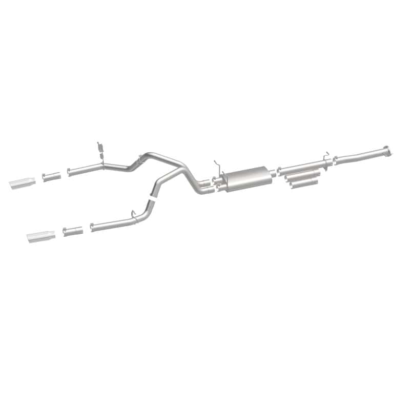 Magnaflow — MagnaFlow Stainless Cat-Back Exhaust 2015 Chevy Silverado 2500HD 6.0L Dual Split Rear Exit 4in
Cat-Back - view 7