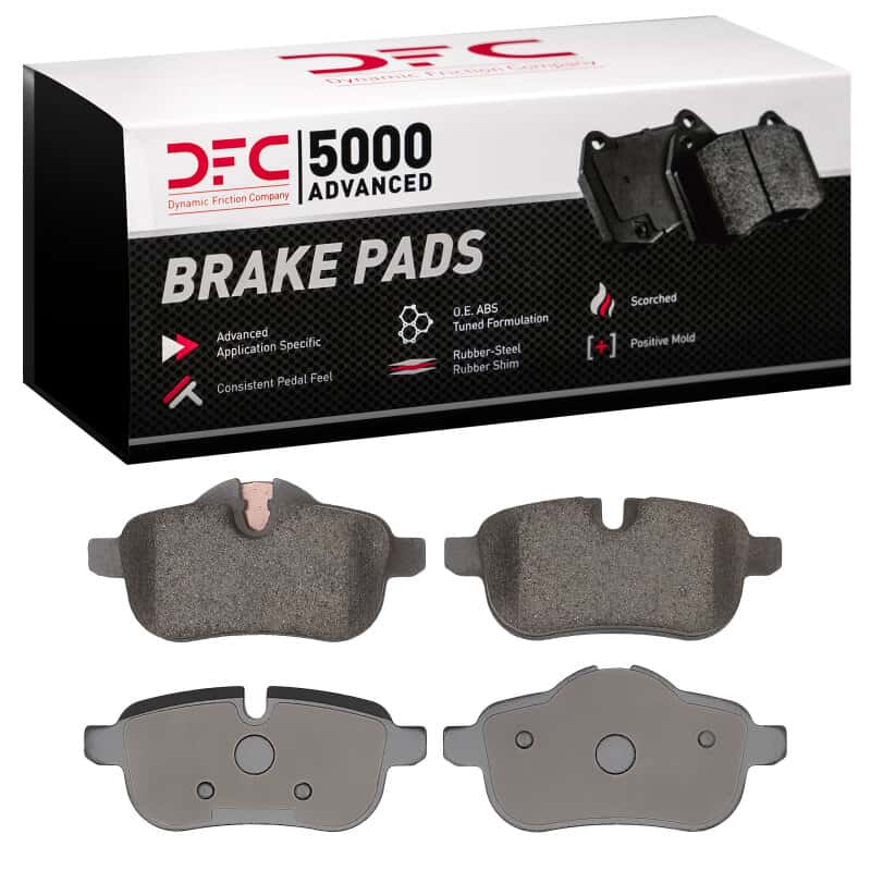 DFC — DFC 09-10 BMW Z4 Rear 5000 Advanced Low Metallic Brake Pads
DFC Brake Pad Set - view 4