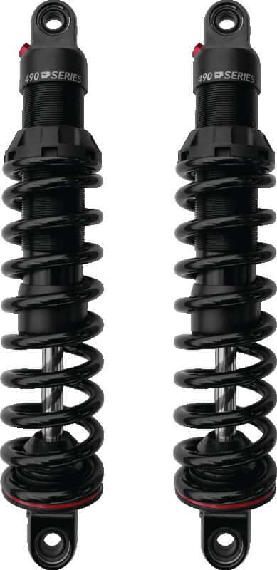 Progressive — Progressive Harley-Davidson V-Rod 490 Series Shocks 13.0in Bushing - Black - view 2