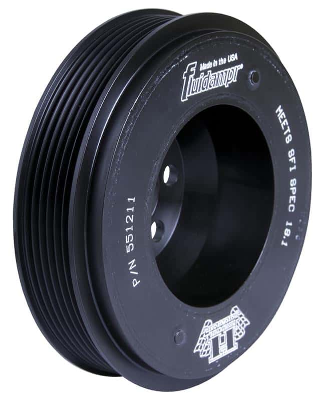 Fluidampr — Fluidampr VW 06-08 2L FSI Motor (6 bolt hole mounting) Steel Internally Balanced Damper
Harmonic Balancer - view 2