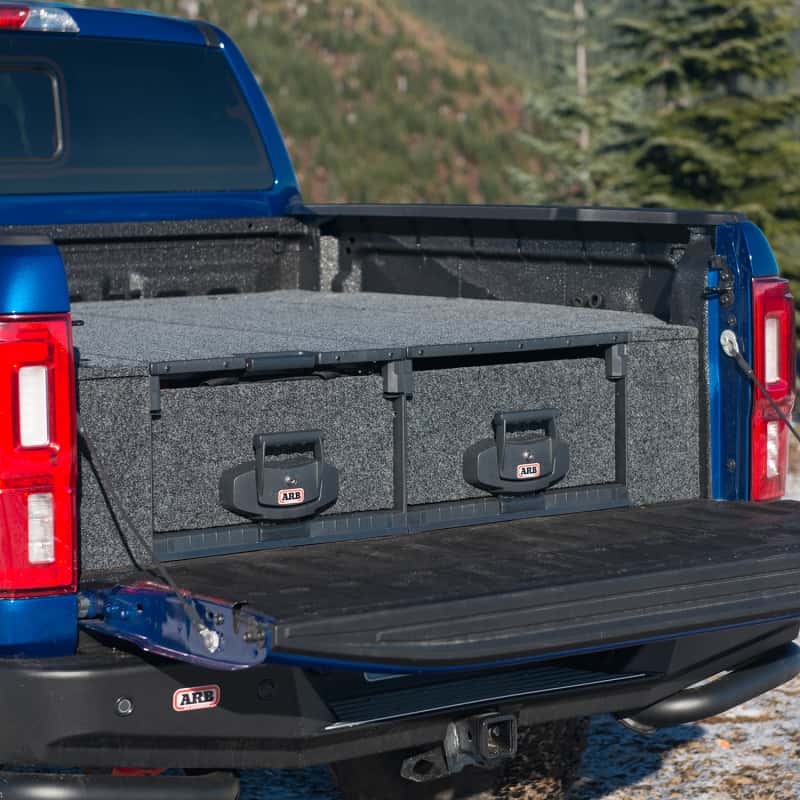 ARB — ARB 19-20 Ford Ranger Supercrew Double Cargo Drawer Kit
Roller Drawer Kit - view 2