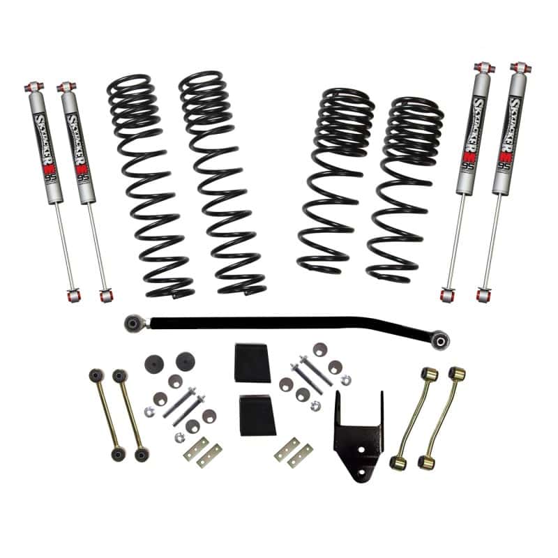 Skyjacker — Skyjacker 2020 Jeep JL 4WD Rub Diesel 3.5-4in Dual Rate Long Travel Sus Lift Kit w/M95 Mono Shocks
3.5-4 In. Lift Kit - view 2