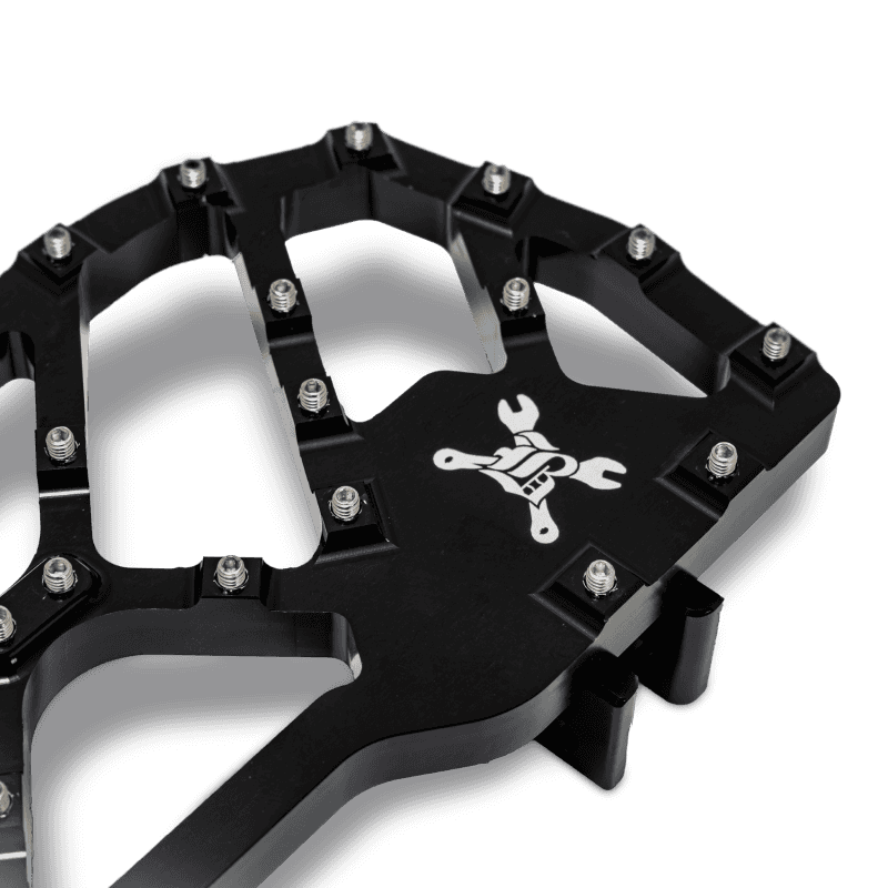 Burly Brand — Burly Brand H-D MX- Evolution Floorboards - Black - view 3