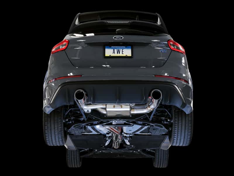 AWE Tuning — AWE Tuning Ford Focus RS SwitchPath Cat-back Exhaust - Chrome Silver Tips
SwitchPath™ Exhaust - view 2