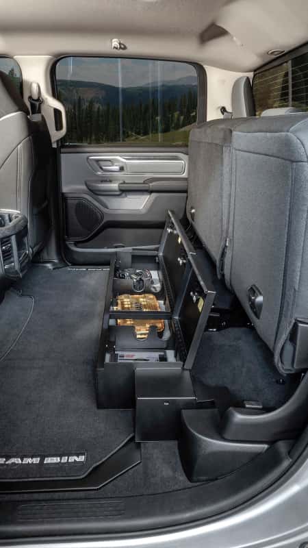 Tuffy Products — Tuffy Underseat Lockbox W/ Combo Lock For Ram Trucks Crew Cab
Lockbox - view 19