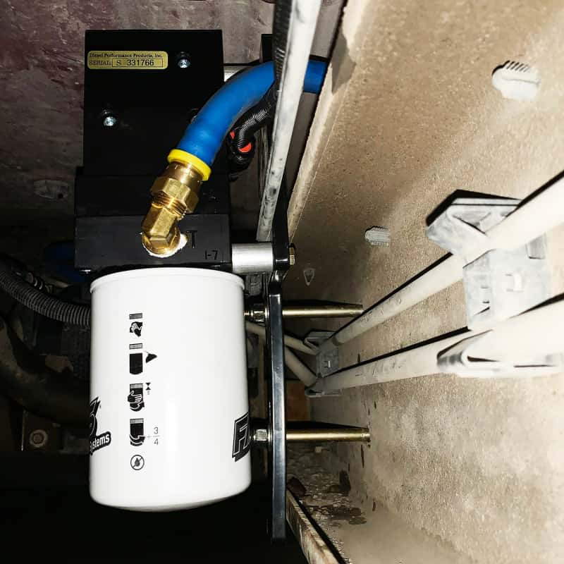 Wehrli — Wehrli 01-10 Chevrolet 6.6L Duramax FASS Fuel System Relocation Bracket (Crew Cab Only)
Rel Mt FASS 01-10 CC - view 3