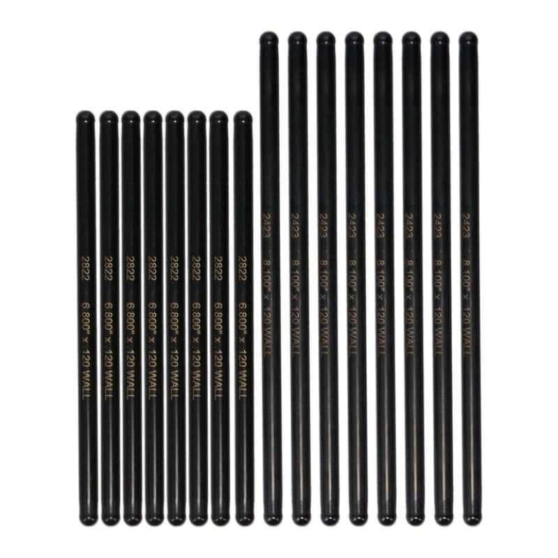 Manley Performance — Manley Dodge 5.7L/6.4L Hemi 5/16in .120in Wall Chrome Moly Swedged End Pushrods (8 INT/8 EXH)
Pushrod - view 1