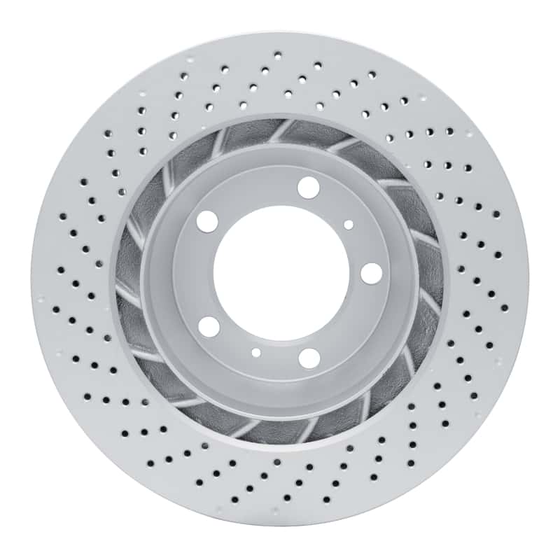 DFC — DFC 12-16 Porsche 911 Right Rear Drilled Brake Rotor - view 5