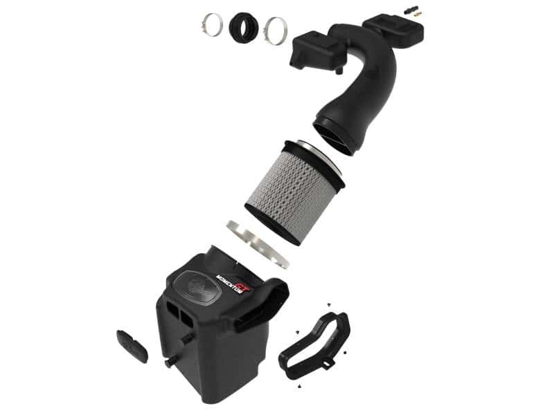 aFe — aFe Momentum GT Pro DRY S Cold Air Intake System 20-21 Ford F-250/F-350
Momentum GT Intake - view 3