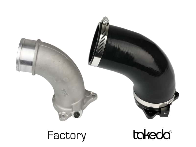 aFe — aFe 2019-2020 Hyundai Veloster N L4-2.0L (T) Takeda Turbo Inlet w/ Takeda Intake
Turbo Inlet - view 4