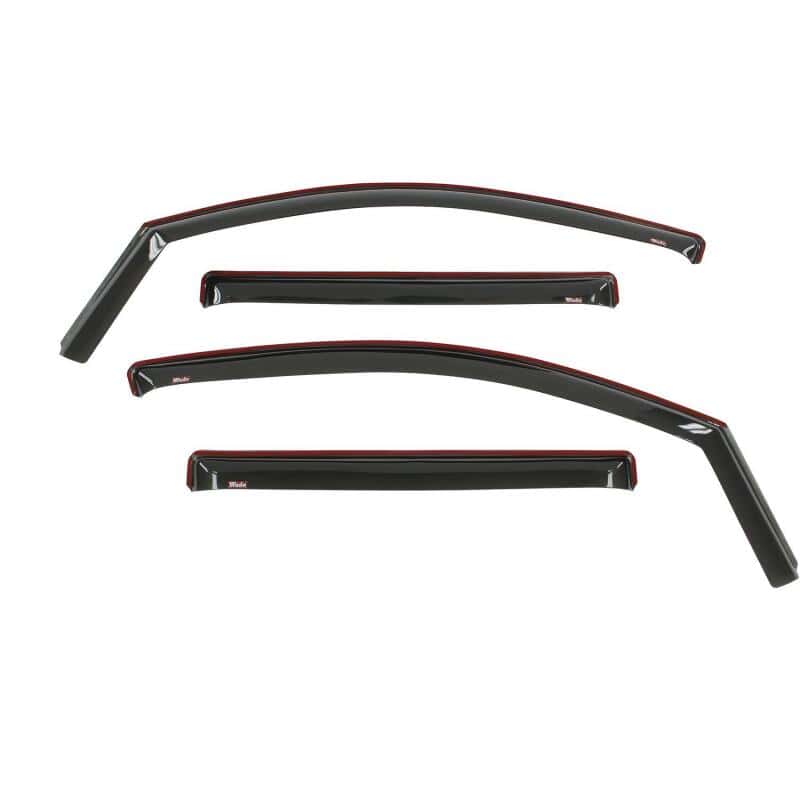 Westin — Westin 2016-2018 Nissan Titan XD/Titan In-Channel Wind Deflector 4pc - Smoke
Side Window Vent - view 1