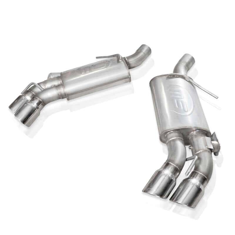 Stainless Works — Stainless Works 2016+ Chevy Camaro SS 3in Legend Factory Connect Axle Back w/Valve & 4in Quad Tips
CA16RVMKSFCL

Exhaust System - view 2