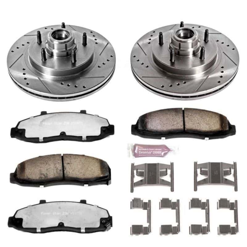 PowerStop — Power Stop 97-00 Ford F-150 Front Z36 Truck & Tow Brake Kit - view 1