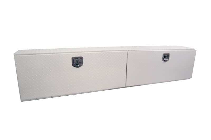 Dee Zee — Dee Zee Universal Tool Box - Specialty 96In Topsider White BT Alum
ToolBxTrkBedSideRail - view 3