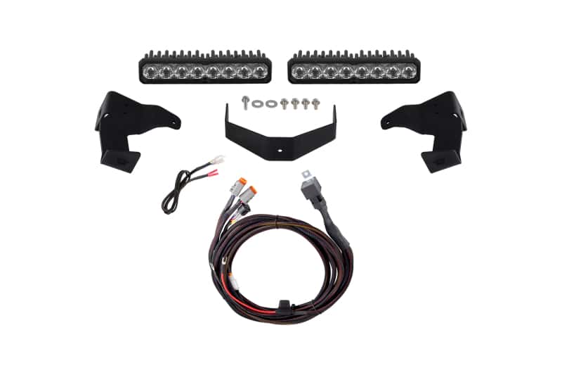 Diode Dynamics — Diode Dynamics 2024-2026 Toyota Tacoma Stealth Lightbar SS10 Pro White Driving 6000K - view 1