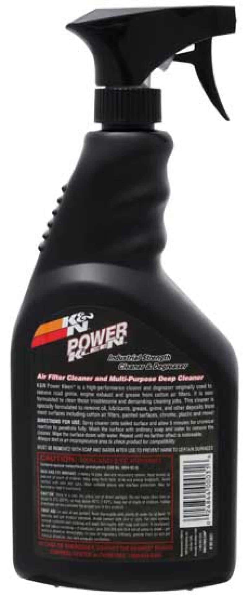 K&N Engineering — K&N 32 oz. Trigger Sprayer Filter Cleaner
Power Kleen; Filter
Cleaner - view 6