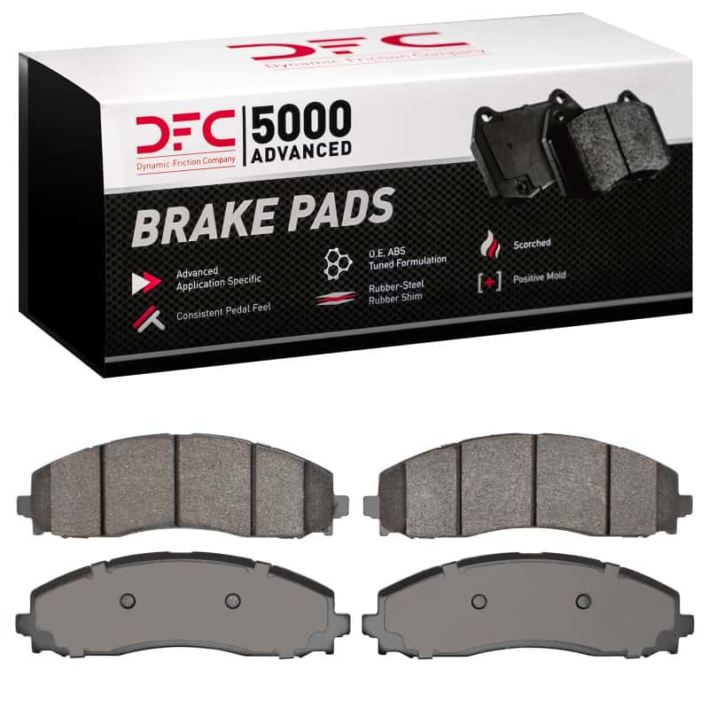 DFC — DFC 23-25 Ford F-250 2WD (Super Duty) Rear 5000 Advanced Semi Metallic Brake Pads - view 1