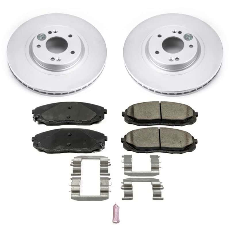 PowerStop — Power Stop 15-19 Kia Sedona Front Z17 Evolution Geomet Coated Brake Kit - view 1