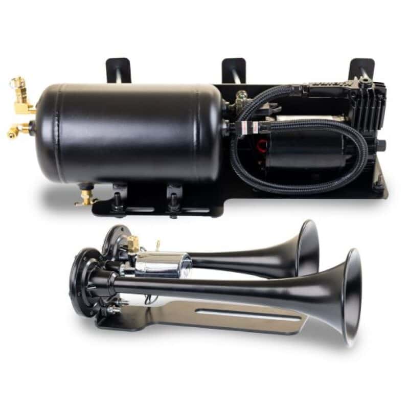 Kleinn Air Horns — Kleinn 07-18 Jeep Wrangler JK/ JKU Onboard Air System w/ Model 101 Horns
Horn Kit - view 2