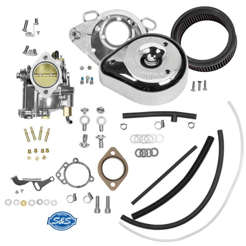 S&S Cycle — S&S Cycle 93-99 BT Super E Carburetor Kit w/o Manifold & Mounting Hardware - view 2