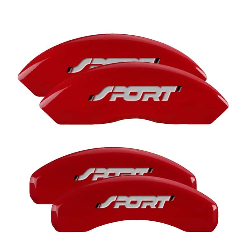 MGP — MGP 4 Caliper Covers Engraved Front & Rear No bolts/Sport Red finish silver ch
Caliper Covers - view 1