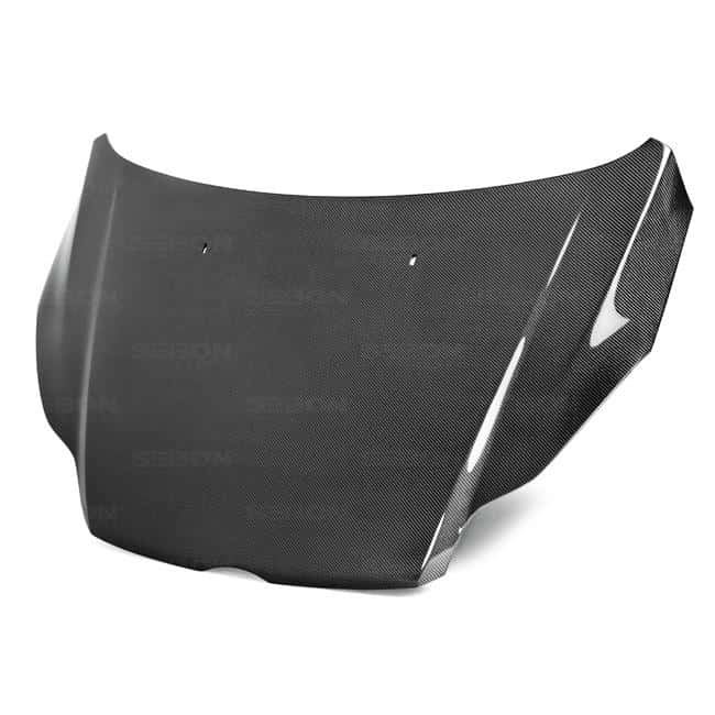 Seibon — Seibon 12-13 Ford Focus OEM-Style Carbon Fiber Hood - view 5