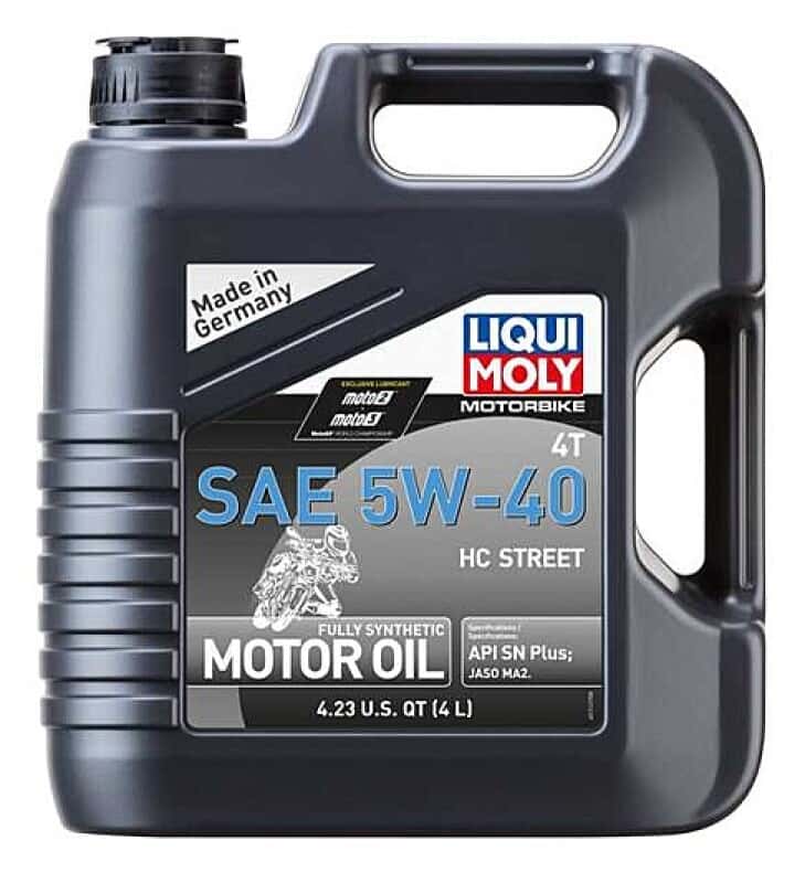LIQUI MOLY — LIQUI MOLY 4L Motorbike 4T SAE 5W40 HC Street - view 2
