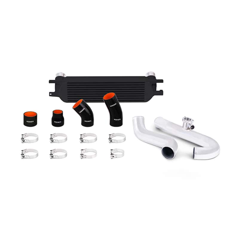 Mishimoto — Mishimoto 2015 Ford Mustang EcoBoost Performance Intercooler Kit - Black Core Polished Pipes - view 2