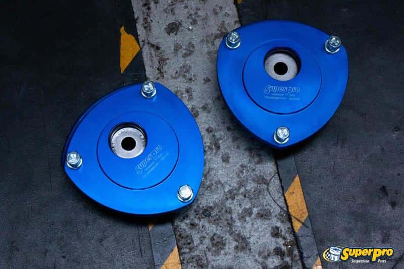 Superpro — SuperPro 2015 Audi A3 Quattro Premium Front Upper Fixed Camber Offset Strut Mount Set
Offset Strut Mnt Set - view 2