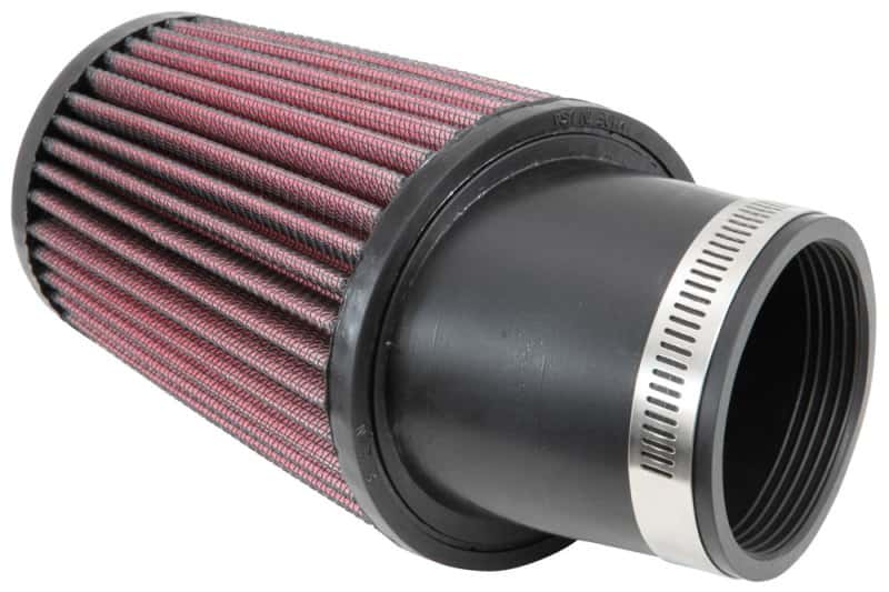 K&N Engineering — K&N 3.75 Inch OD 2.438 Inch ID 2 Inch Angled Flange 5 Inch H 3 Inch Top OD Round Tapered Univ
Clamp-on Air Filter - view 3