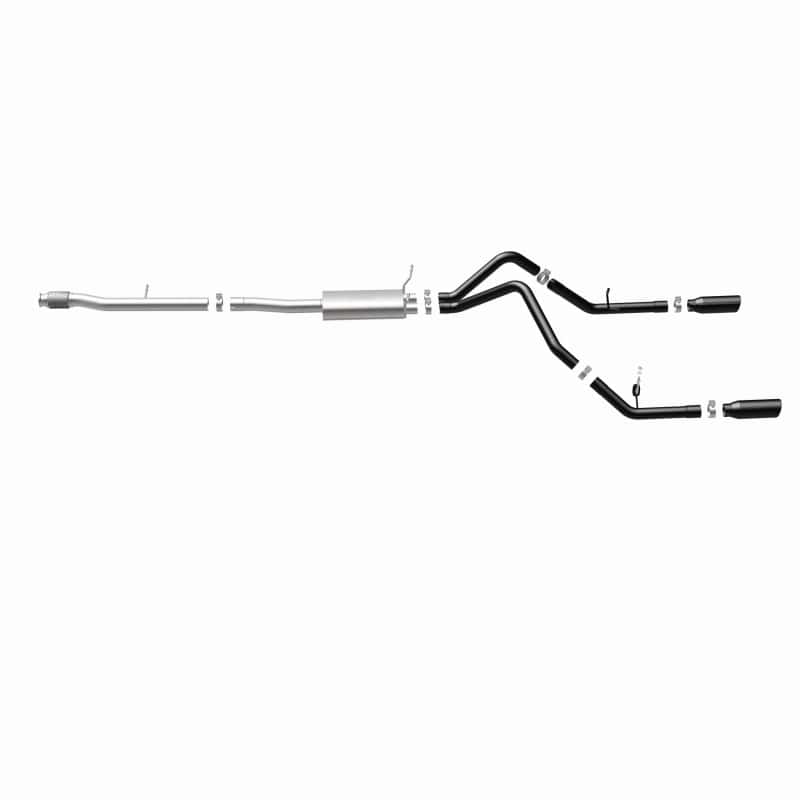 Magnaflow — MagnaFlow SYS Cat-Back 4in Black Dual Split Rear Tips 14-15 Chevy Silverado/GMC Sierra 4.3L-5.3L
Cat-Back - view 15