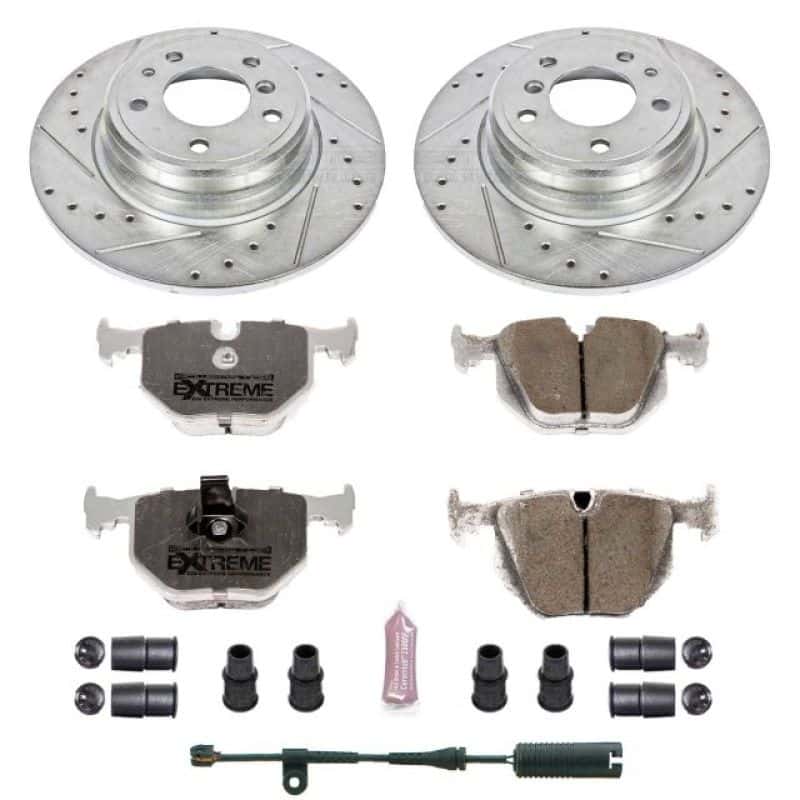PowerStop — Power Stop 1995 BMW 740i Rear Z26 Street Warrior Brake Kit - view 1