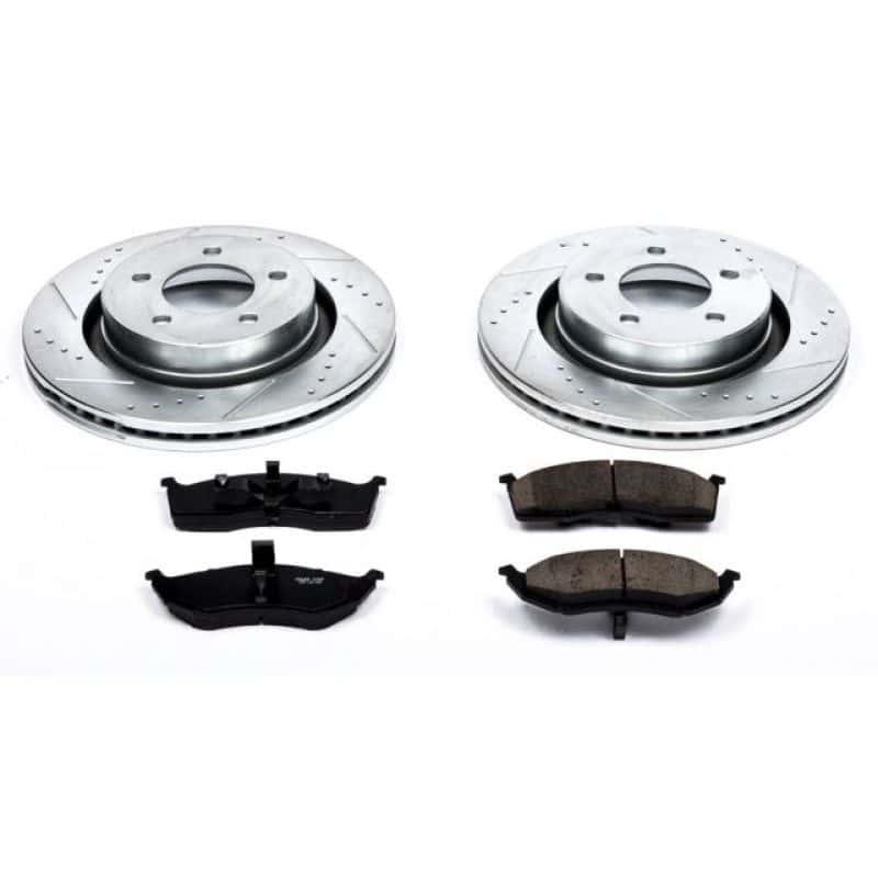 PowerStop — Power Stop 99-02 Chrysler 300M Front Z23 Evolution Sport Brake Kit - view 1