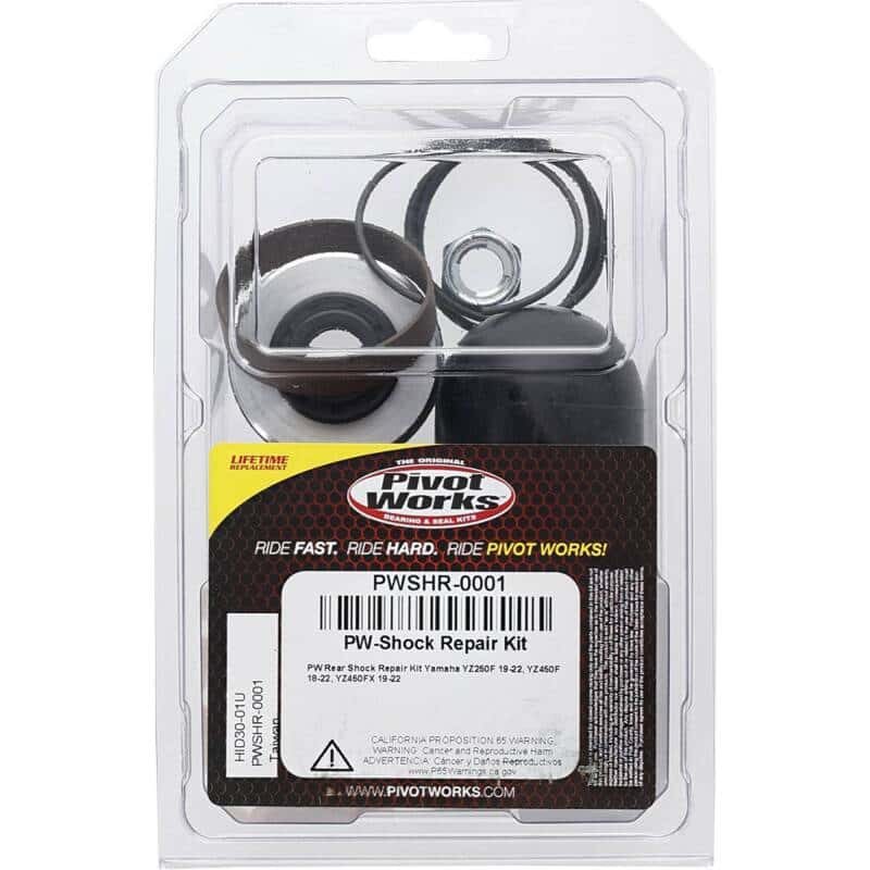 Pivot Works — Pivot Works 19-23 Yamaha YZ250F Rear Shock Absorber Rebuild Kit - view 4