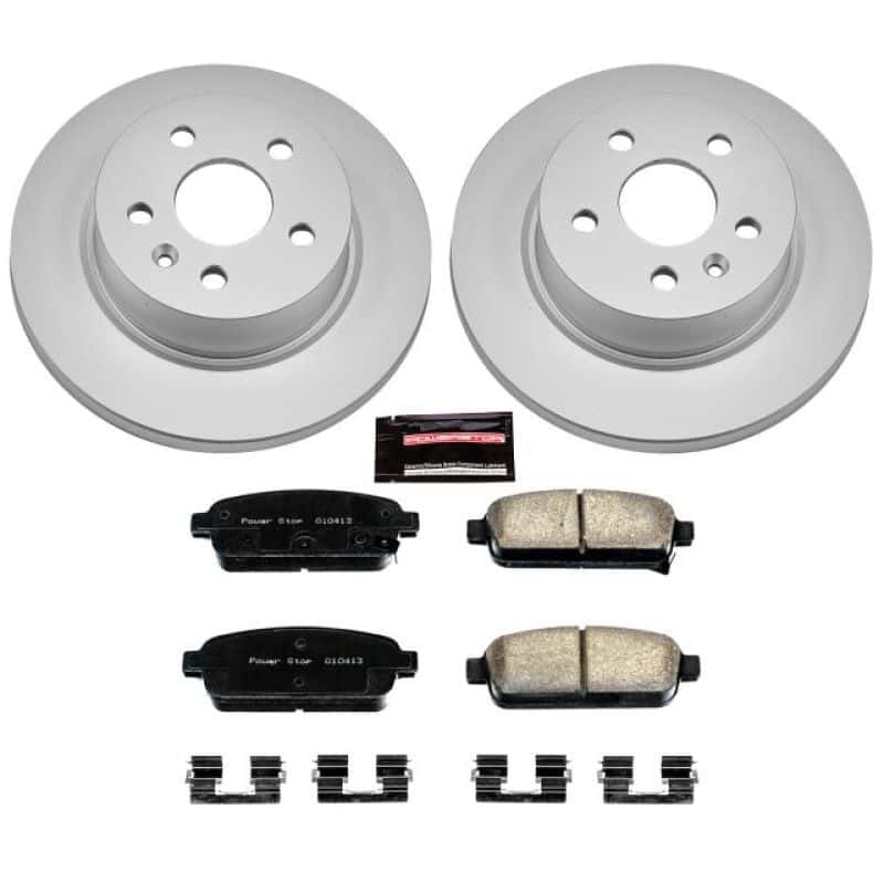 PowerStop — Power Stop 13-18 Buick Encore Rear Z17 Evolution Geomet Coated Brake Kit - view 1