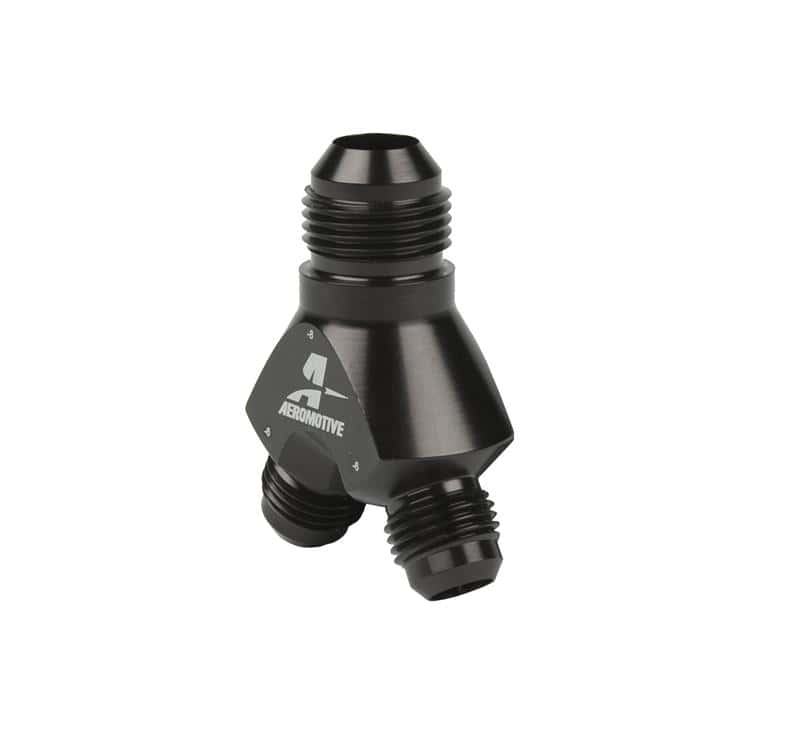 Aeromotive — Aeromotive Y-Block - AN-08 - 2x AN-06
Y-Block - view 1
