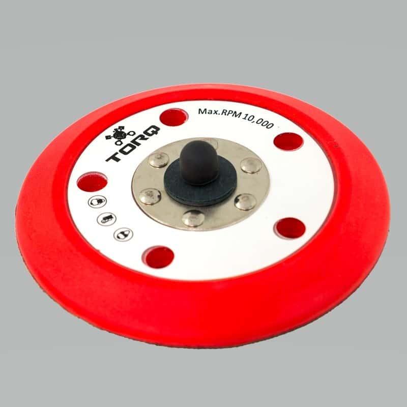 Chemical Guys — Chemical Guys TORQ R5 Dual-Action Red Backing Plate w/Hyper Flex Technology - 3in - view 1