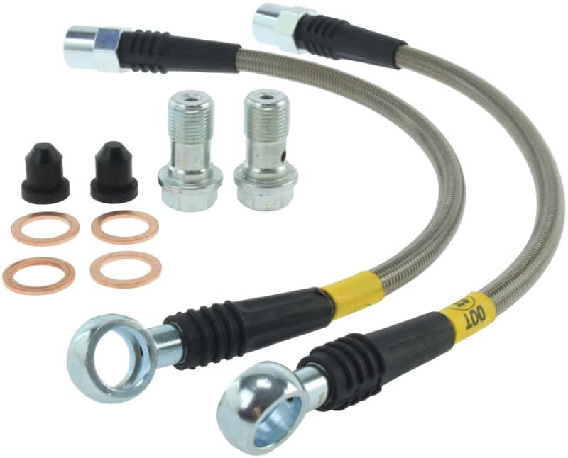 Stoptech — StopTech 02-08 Audi A4 Quattro Rear Stainless Steel Brake Line Kit
SS Brake Lines - view 3