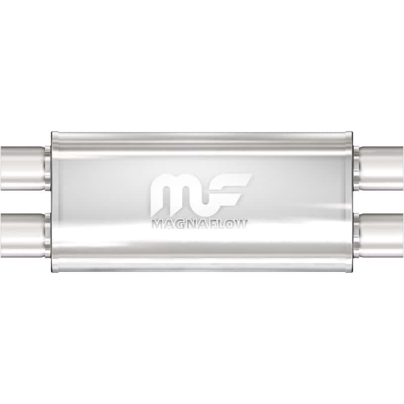 Magnaflow — MagnaFlow Muffler Mag SS 5X8 18 2.5/2.5
Straight Through - view 2