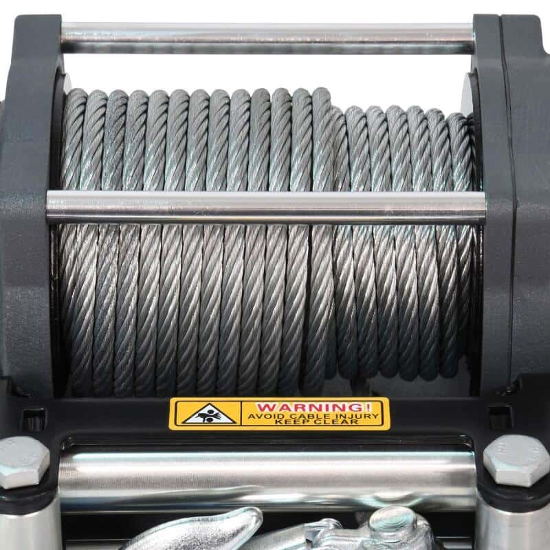 Superwinch — Superwinch 4500 LBS 12V DC 15/64in x 50ft Steel Rope Terra 4500 Winch - Gray Wrinkle - view 15