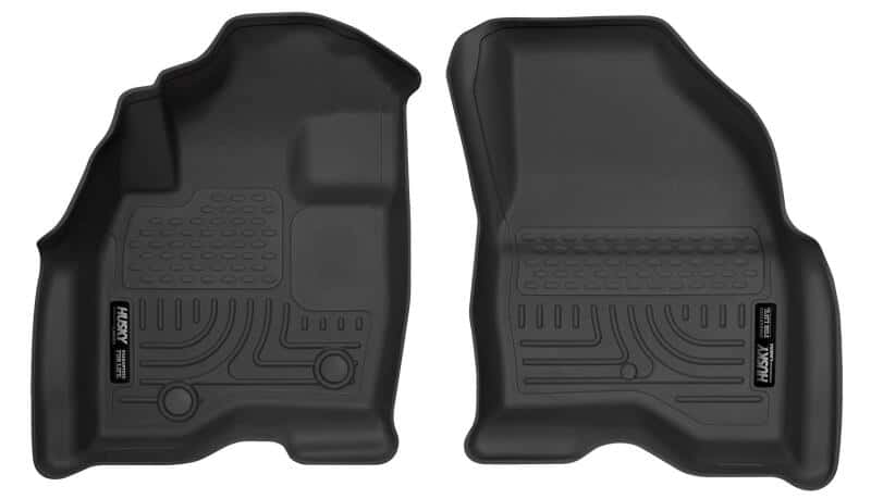 Husky Liners — Husky Liners 15-17 Ford Explorer WeatherBeater Black Front Floor Liners
Floor Liners - view 1