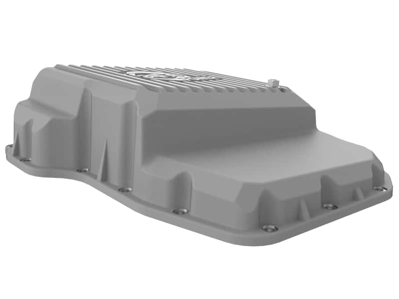 aFe — aFe Transmission Pan Raw w/ Machined Fins 13-19 Dodge Diesel Trucks L6-6.7L (td)
Transmission Pan - view 5