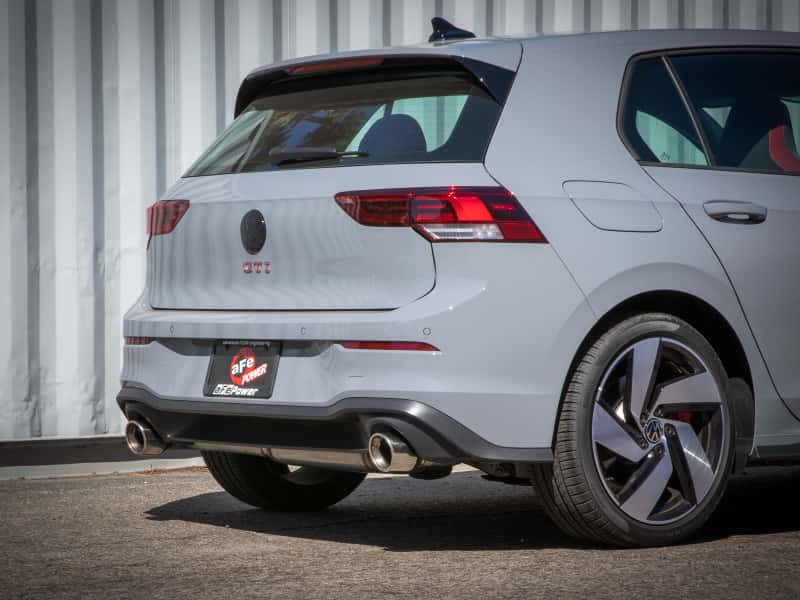 aFe — aFe Gemini XV 3in to 2 1/2in 304 SS Cat-Back Exhaust 22-23 Volkswagen GTI (MK8) 2.0L w/Polished Tips
Cat-Back Exhaust - view 5
