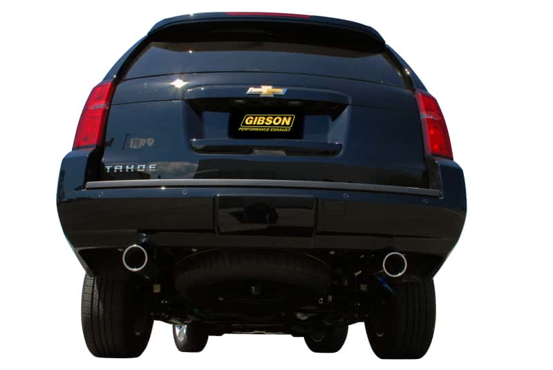 Gibson — Gibson 10-19 Chevrolet Tahoe LS 5.3L 2.25in Cat-Back Dual Split Exhaust - Stainless
Truck/Suv - view 3