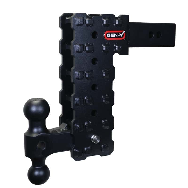 GEN-Y Hitch — Gen-Y Phantom-X 2.5in Solid Shank 10in Drop 1.6K TW 16K Hitch w/GH-051 Dual-Ball
Drop Hitch - view 1