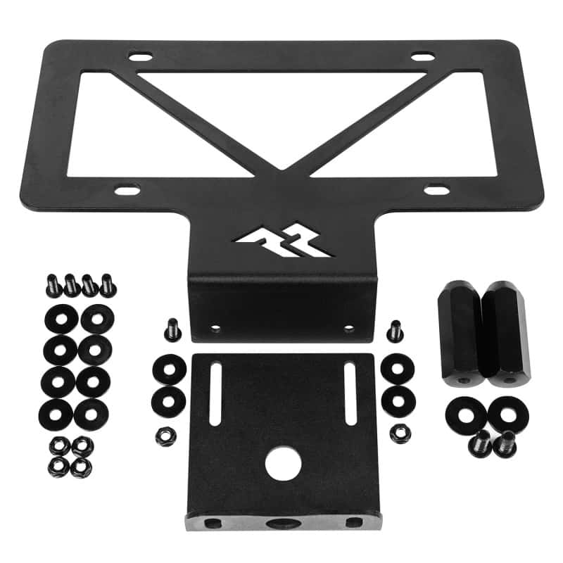 Rugged Ridge — Rugged Ridge Tag Relocation Bracket Rear 18-20 Jeep Wrangler JL
LicensePlateBrkt
OFFROAD_BUMPERS - view 2